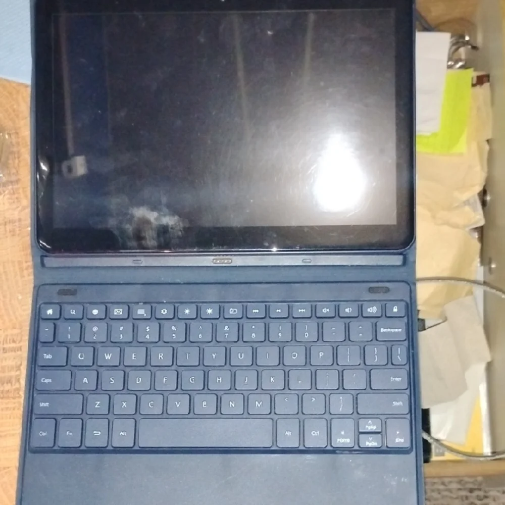 Sleek Blue Tablet Cover